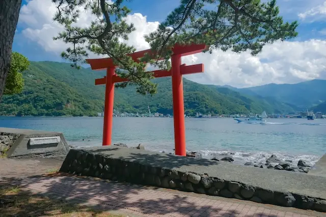 諸口神社の鳥居