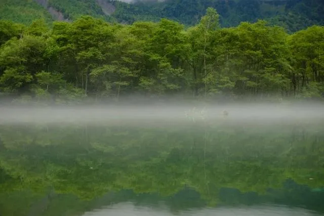 穂高神社(奥宮･巌宮)　鏡池