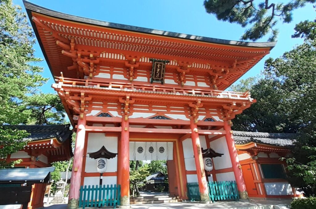 今宮神社の門